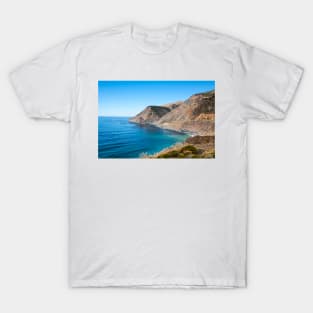 Looking North Along The Central California Coast T-Shirt